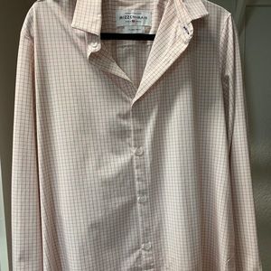 Mizzen+Main XL Long Sleeve Dress Shirt